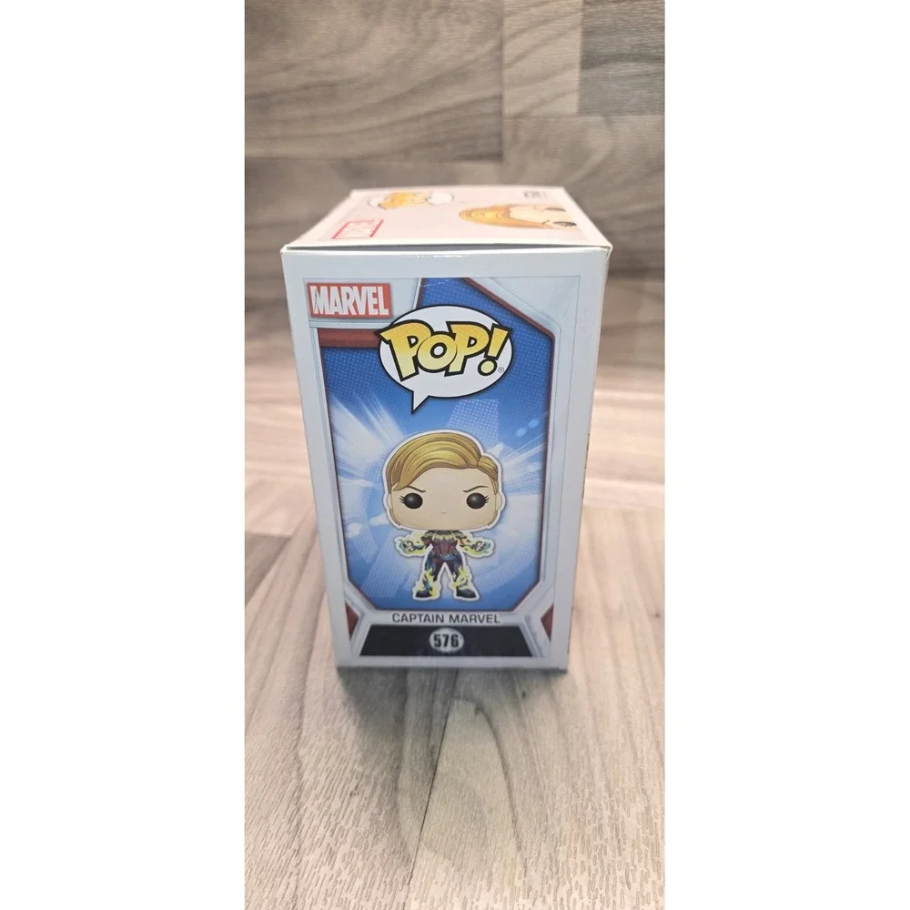 Funko Pop Avengers Captain Marvel Endgame 576 Bobble-Head Vinyl Figurine New